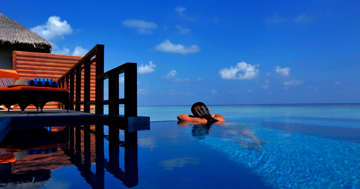 WATER VILLA WITH POOL