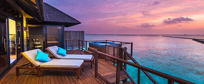 SUNSET HORIZON WATER VILLA