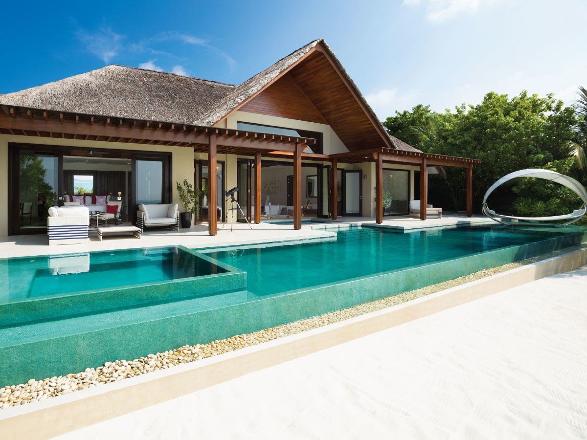 TWO BEDROOM BEACH PAVILION WITH POOL