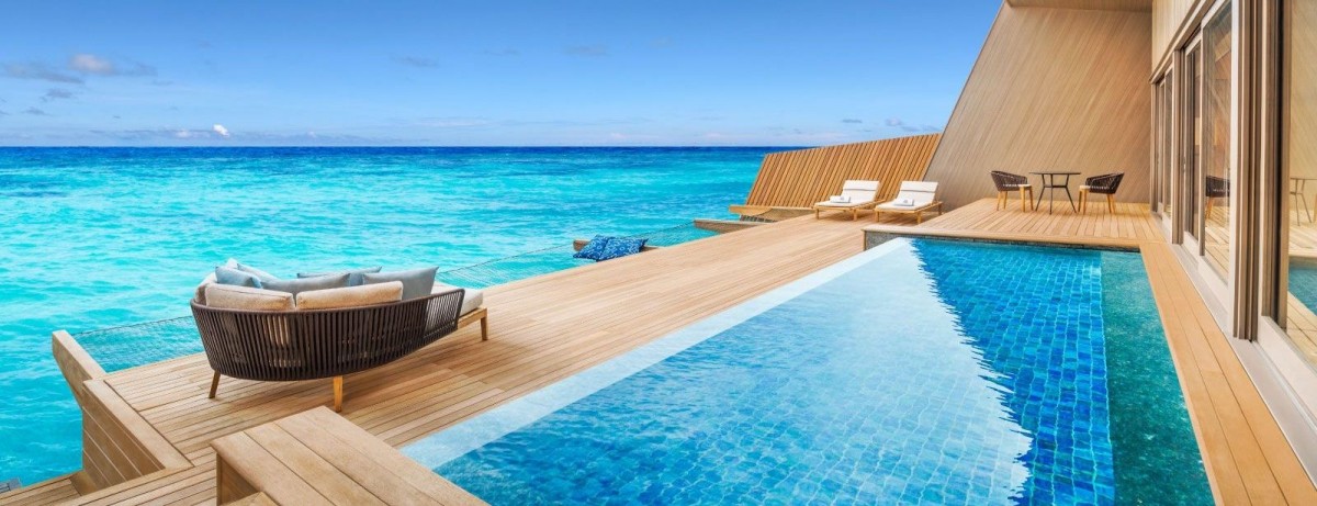 OVERWATER VILLA WITH POOL